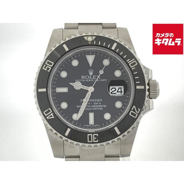 中古】 【良品】 ロレックス(ROLEX) サブマリーナー デイト ブラック
