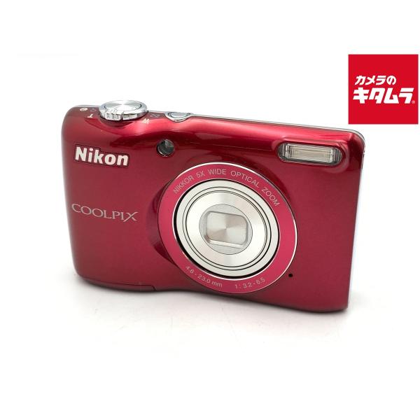 中古】 【良品】 ニコン COOLPIX L26 レッド : カメラのキタムラヤフー