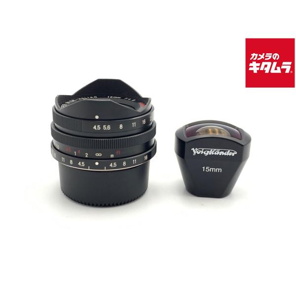 【中古】 【良品】 フォクトレンダー スーパーワイドヘリア 15mm F4.5 Aspherical ブラック