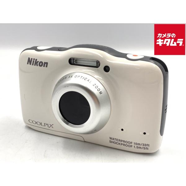 中古】 【良品】 ニコン COOLPIX S32 WH ホワイト : カメラのキタムラ