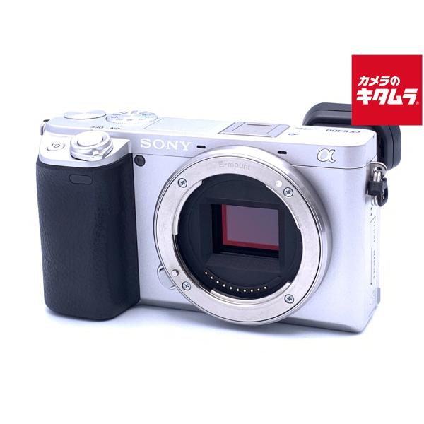 SONY（ソニー） 【中古】 【良品】 α6400 ボディ シルバー [ILCE-6400
