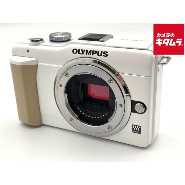 OLYMPUS - 【中古】 OLYMPUS E-PL1s オリンパス ホワイト 電池 付 中古】 【難あり品】 オリンパス PEN Lite E-PL1s ボディ