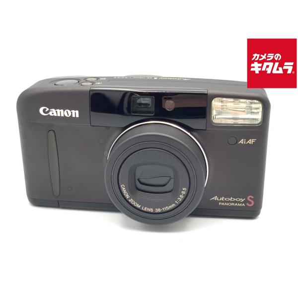 ★極美品★キヤノン Canon Autoboy S ブラック #1201 中古】 【難あり品】 キヤノン（CANON） Autoboy S ブラック : カメラ