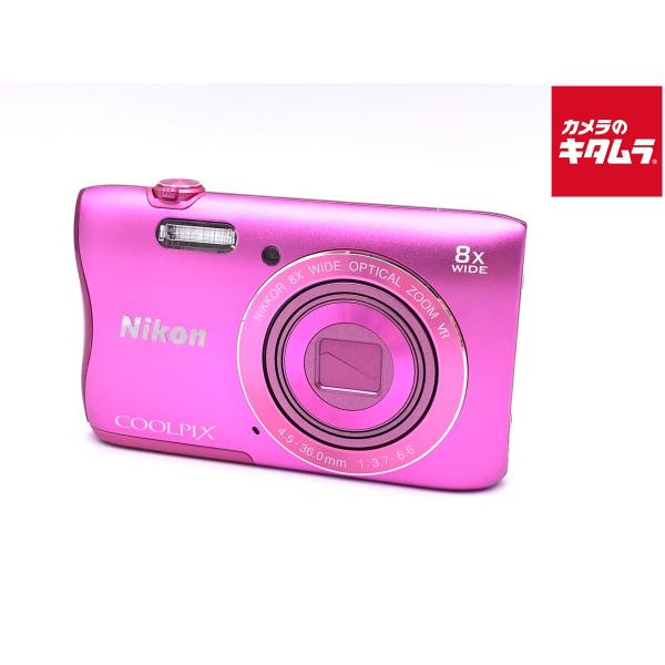 ニコン（Nikon） 【中古】 【美品】 COOLPIX S3700PK ピンク : カメラ