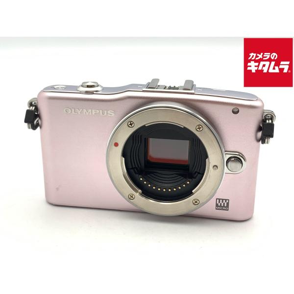 中古】 【並品】 オリンパス PEN mini E-PM1 ボディ ピンク : カメラの
