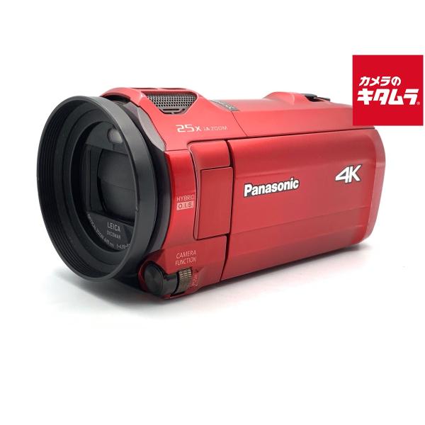 Panasonic HC-VX992M レッド デジタル4Kビデオカメラ 美品 中古】 【並品】 パナソニック デジタル4Kビデオカメラ HC-VX992MS