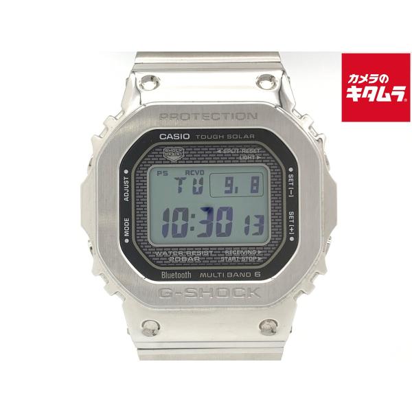 中古】 【新品同様】 カシオ G-SHOCK シルバー GMW-B5000D-1JF