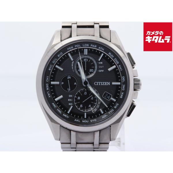 中古】 【並品】 シチズン アテッサ ブラック AT8040-57E/H804