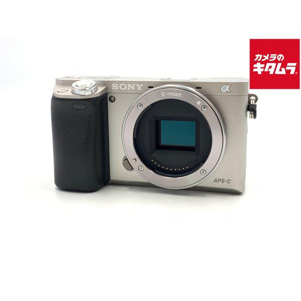 [中古]SONY (ソニー) α6000ボディ ILCE-6000 S シルバー α（ソニー） ソニー SONY α6000 ILCE-6000 ダブルレンズセット