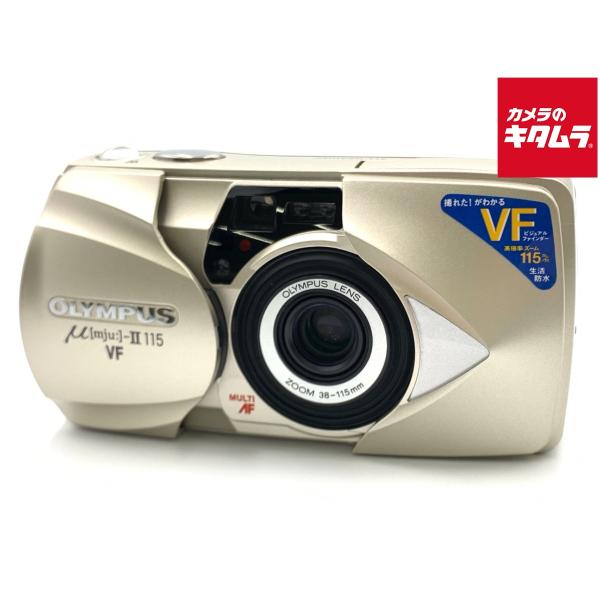 OLYMPUS µ-Ⅱ115 VF オリンパス ミュー　カメラ OLYMPUS μ Ⅱ 115 VF / オリンパス | boromeez camera ◎ ボロミーズ
