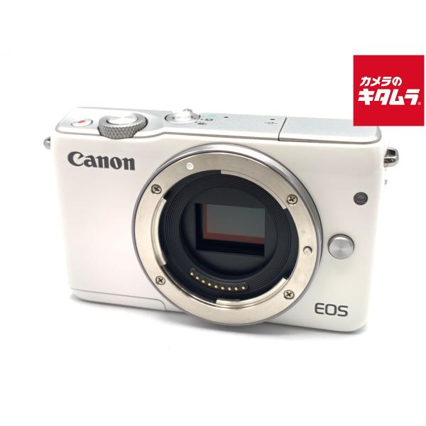 【中古】 【美品】 キヤノン EOS M10 ボディ ホワイト
