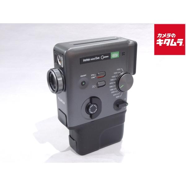 【中古】 【美品】 フジフイルム インスタントカメラ instax mini Evo CINEMA 「チェキ」