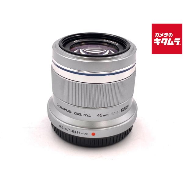 中古】 【良品】 オリンパス M.ZUIKO DIGITAL 45mm F1.8 シルバー