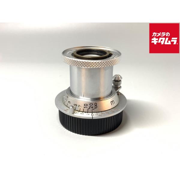 Leica Elmar 5cm F3.5 赤エルマー Leica Elmar 5cm F3.5 L39 赤エルマー 専用フード、UVフィルター付