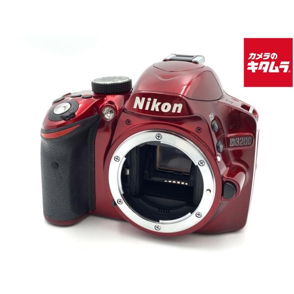 【中古】 【並品】 ニコン D3200 ボディ レッド