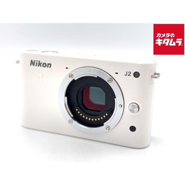 【中古】 【良品】 ニコン Nikon1 J2 ボディ ホワイト