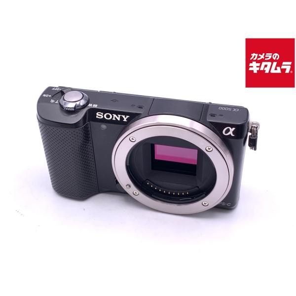 中古】 【並品】 ソニー α5000 ボディ ブラック [ILCE-5000] : カメラ