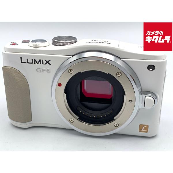 中古】 【並品】 パナソニック LUMIX DMC-GF6-W ボディ ホワイト
