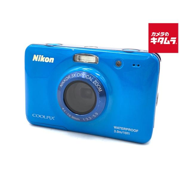 ニコン（Nikon） 【中古】 【並品】 COOLPIX S30 ブルー : カメラの