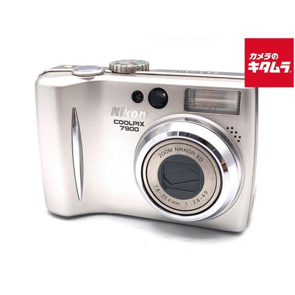 ★動作品★ニコンNikon COOLPIX 7900 プライムシルバー 中古】 【美品】 ニコン（Nikon）COOLPIX 7900 プライムシルバー【710