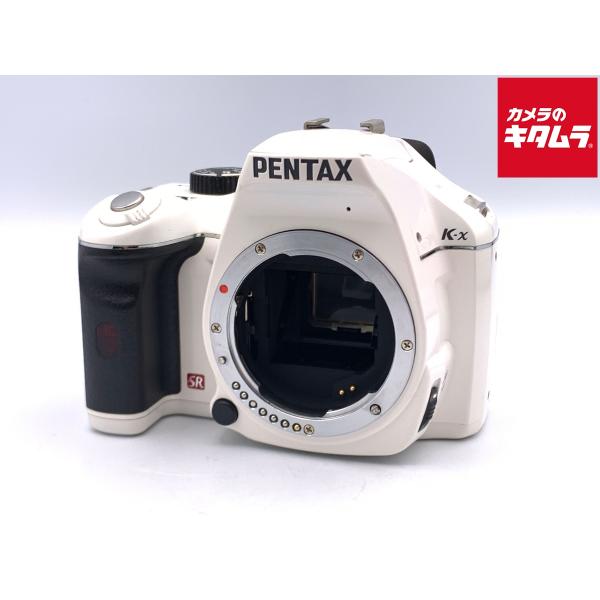 極美品 PENTAX K-x 一眼レフカメラ ホワイト 充実付属品 ペンタックス 中古】 【並品】 ペンタックス K-x ボディ ホワイト : カメラの