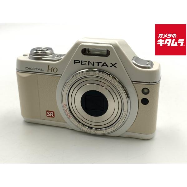 ペンタックス 【中古】 【並品】 Optio I-10 パールホワイト : カメラ