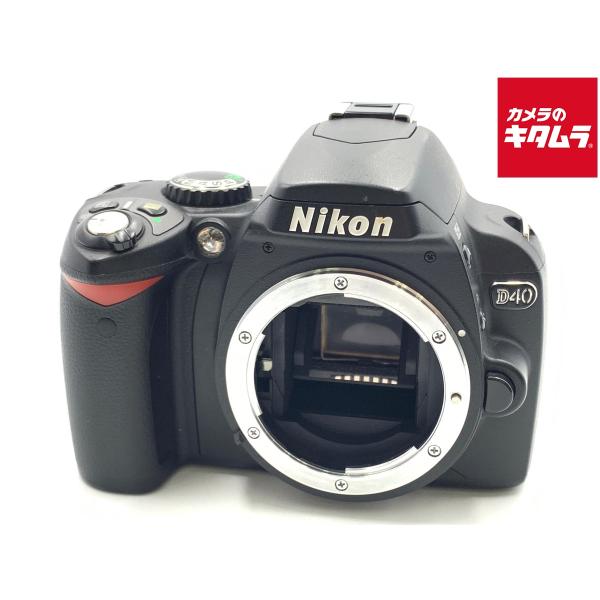 【中古】 【並品】 ニコン D40 ブラックボディ