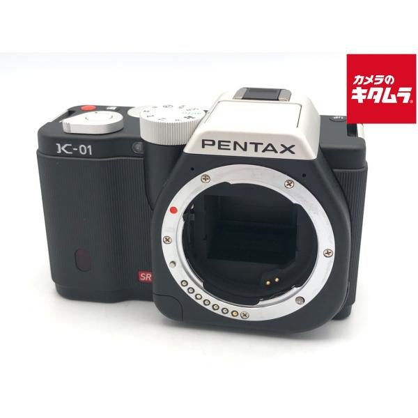ペンタックス 【中古】 【良品】 K-01 ボディ ホワイト×ブラック