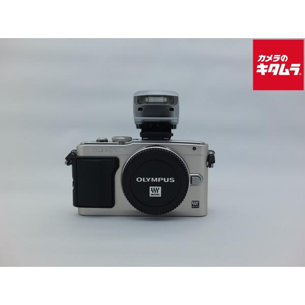 【中古】 【良品】 オリンパス PEN Lite E-PL6 ボディ シルバー