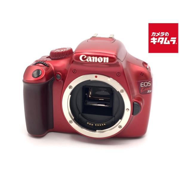 【中古】 【並品】 キヤノン EOS Kiss X50 ボディ レッド