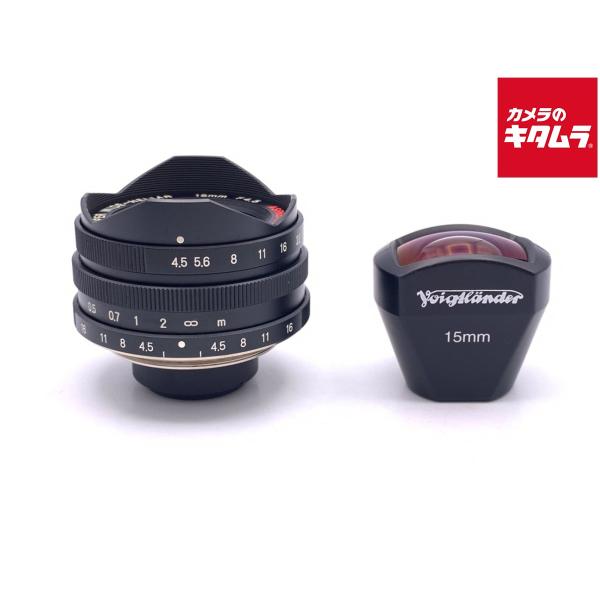 【中古】 【並品】 フォクトレンダー スーパーワイドヘリア 15mm F4.5 Aspherical ブラック