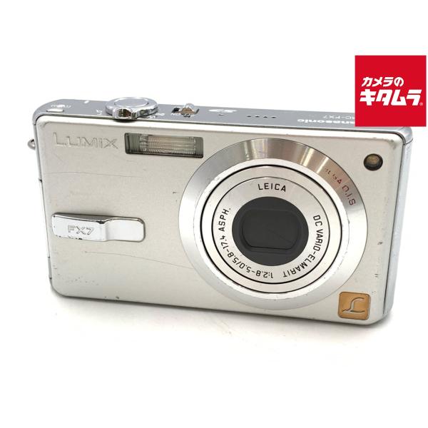 中古　Panasonic DMC-FX7 シルバー デジタルカメラ Amazon | パナソニック LUMIX FX7 シルキーシルバー DMC-FX7-S