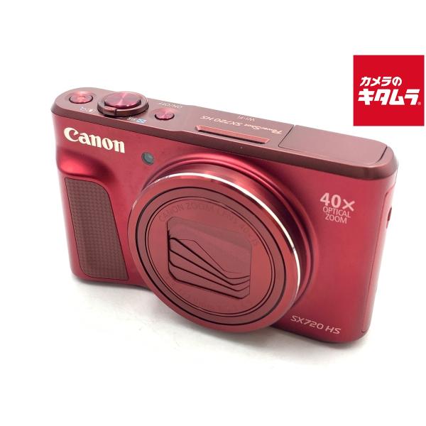 【中古】 【並品】 キヤノン PowerShot SX720 HS レッド