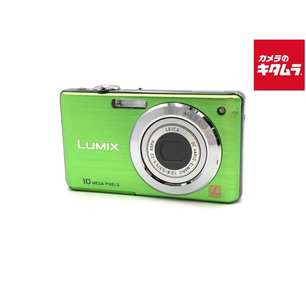 【中古】 【並品】 パナソニック LUMIX DMC-FS7-G グリーン
