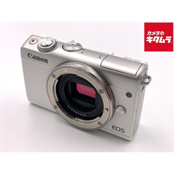 【中古】 【良品】 キヤノン EOS M100 ボディ ホワイト