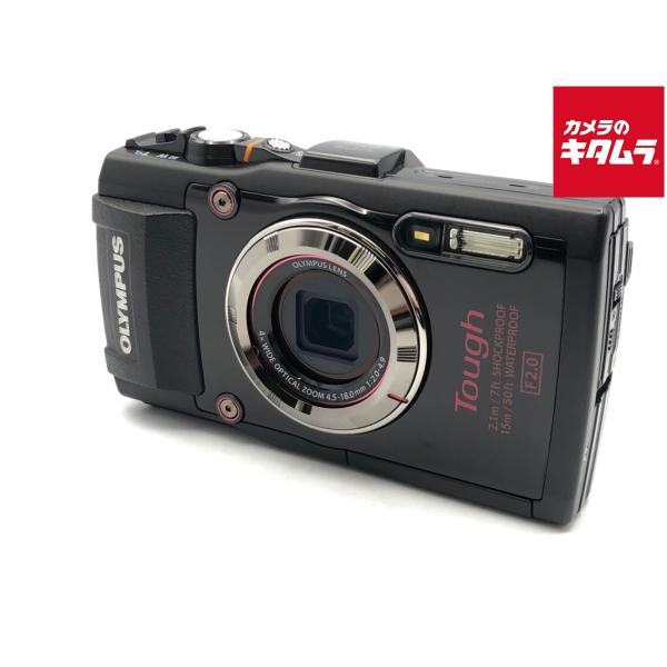 中古】 【並品】 オリンパス STYLUS TG-4 Tough BLK ブラック : カメラ