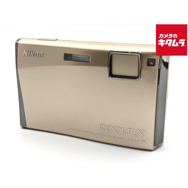 【中古】 【並品】 ニコン COOLPIX S60 リッチゴールド