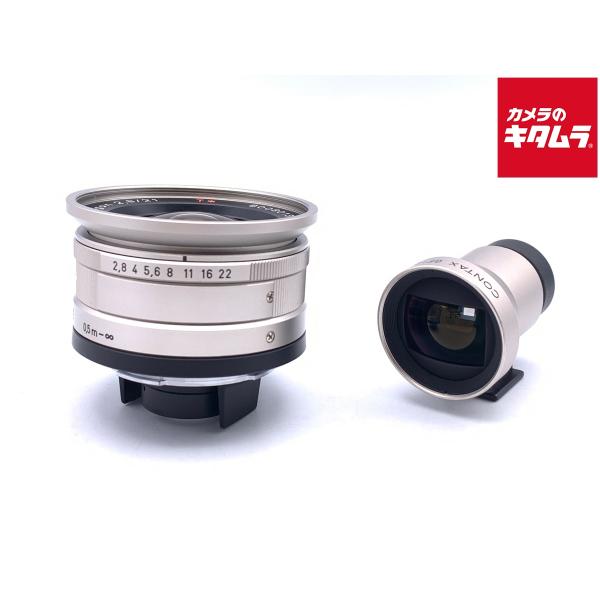 【中古】 【良品】 コンタックス ビオゴン T* G 21/2.8 クローム