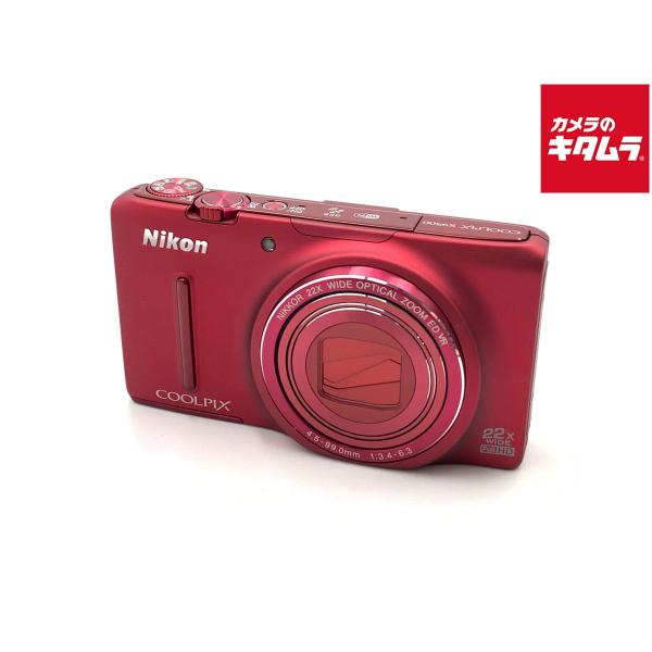 ★美品★ ニコン COOLPIX S9500 RD ヴェルヴェットレッド 中古】 【良品】 ニコン COOLPIX S9500 RD ヴェルヴェットレッド