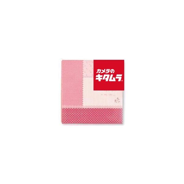 ナカバヤシ オリジナル フリーアルバム L K15L-2 パッチワーク ピンク