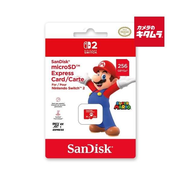 SanDisk 【Switch 2】 microSD Express Card 256GB