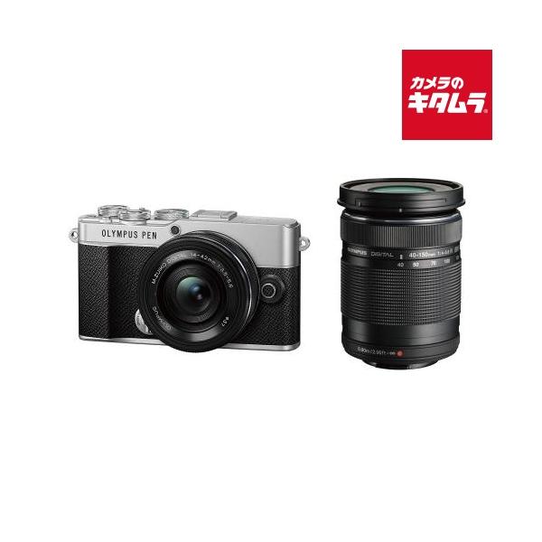 オリンパス PEN E-P7 EZ ダブルズームキット シルバー 《納期約1−2