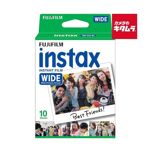 フジフイルム インスタントカラーフィルム instax（ワイド） 10枚入