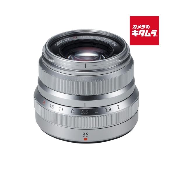 FUJIFILM（フジフイルム） XF35mm F2 R WR シルバー : カメラの
