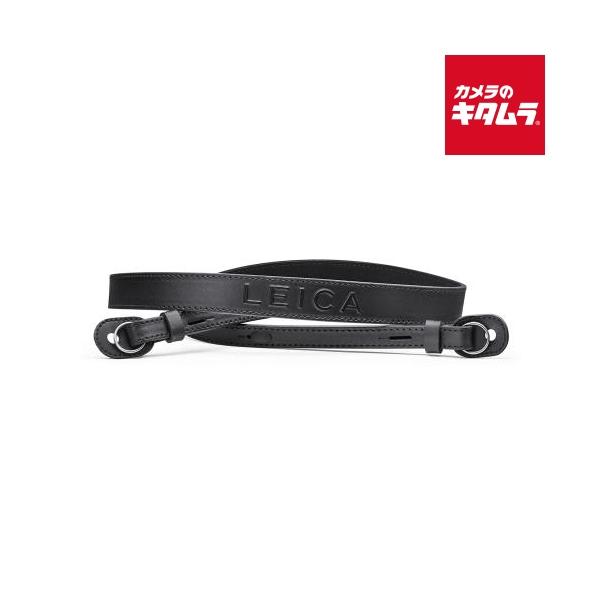 ライカ（Leica） 18553 レザーキャリングストラップ ブラック : カメラ