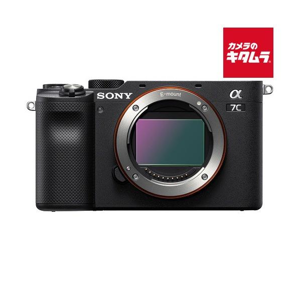 ソニー α7C ボディ ブラック [ILCE-7C B] SONY フルサイズ ミラーレス一眼カメラ 小型軽量 4K動画撮影 Wi-Fi搭載 Vlog 《納期約３−４週間》