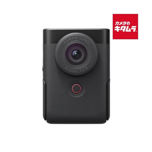 他サイト： キヤノン PowerShot V10 ブラック Canon コンパクトデジタルカメラ Vlog対応 4K動画撮影 高画質 Wi-Fi搭載 《納期約２週間》の商品画像