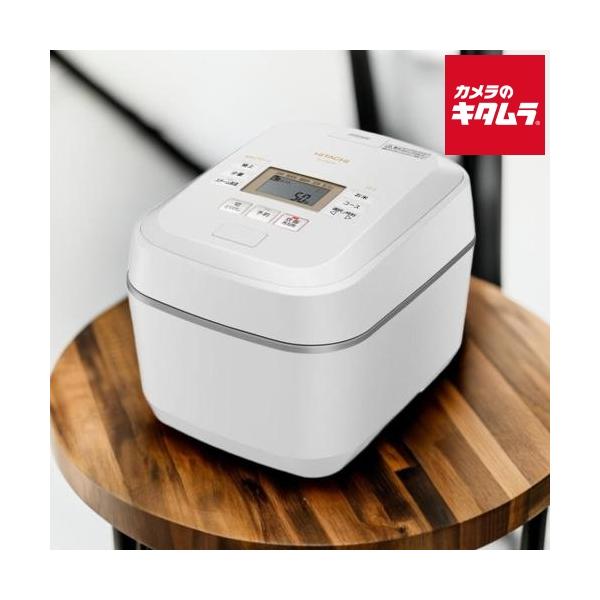 ふっくら御膳 日立 圧力&スチーム IHジャー炊飯器 RZ-V100FM W