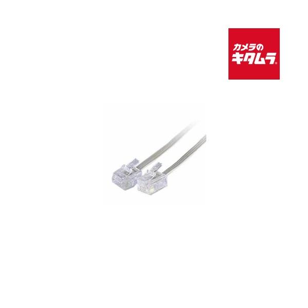 [Release date: October 30, 2023][3,980円(税込)以上のご注文で送料無料][`eightone`電話`電話機`モバイルエイトワン`スリムテレホンコードETL-215W6極4芯ホワイト1.5m]