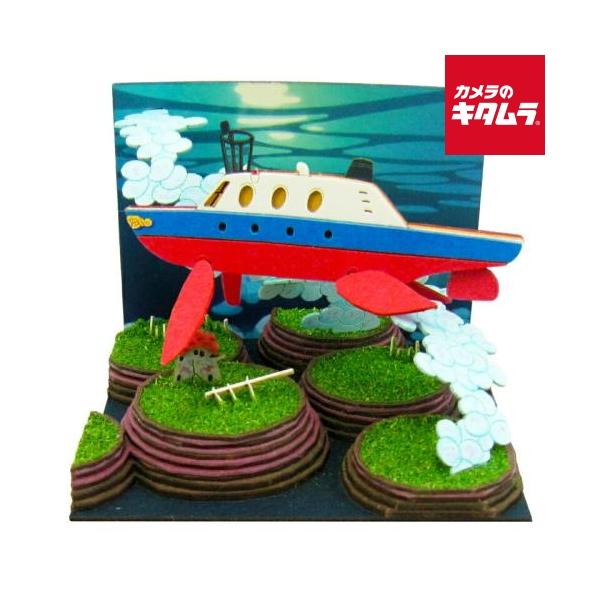 [Release date: August 1, 2024][3,980円(税込)以上のご注文で送料無料][sankei`miniatuart`おうち時間`工作`ミニチュア`インテリア`崖の上のポニョ`模型`サンケイ]